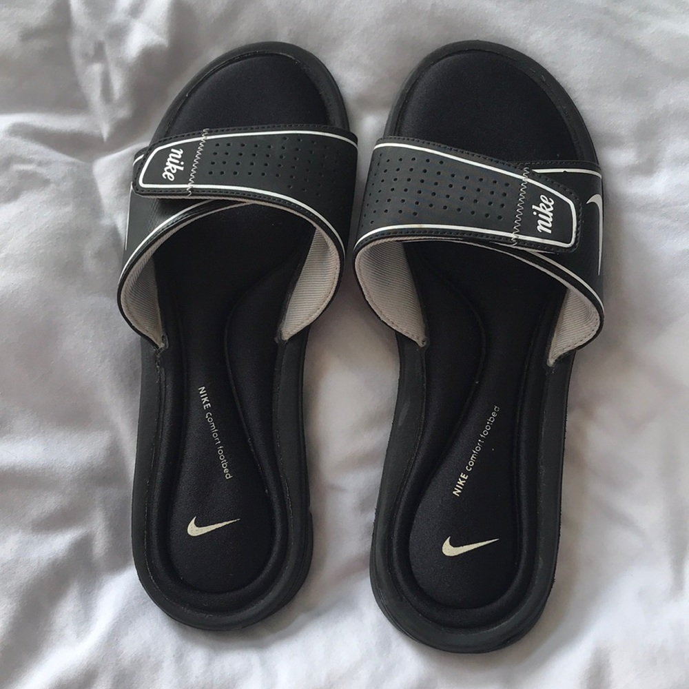 Nike velcro slides
